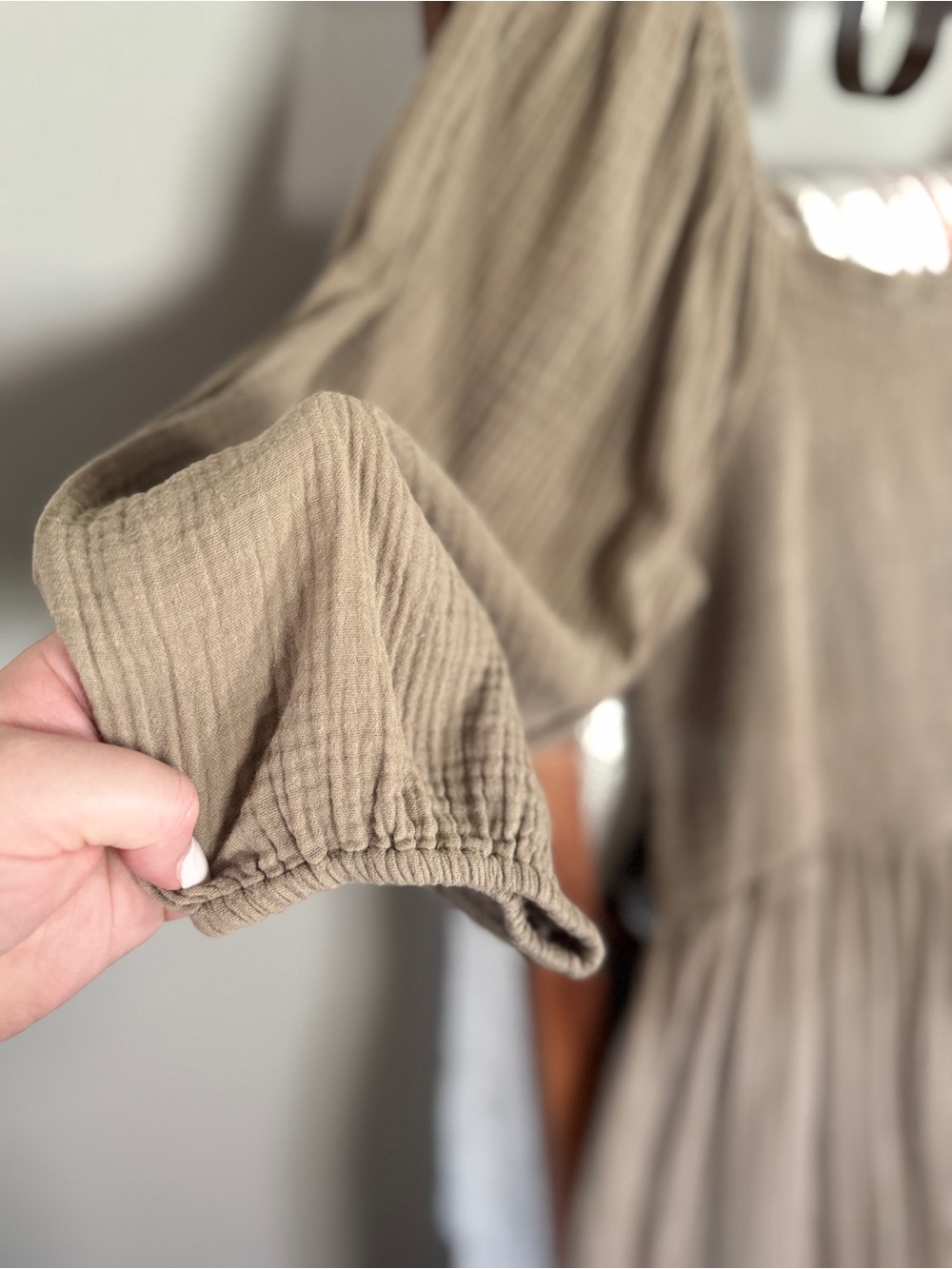 Neuflora "Hartselle Dress" in Taupe - Picture 4 of 15